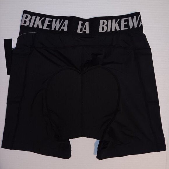 BIKEWA MEN'S SPORTS PADDED CYCLING SHORTS - Picture 3 of 5